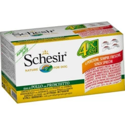 SCHESIR WET ADULT DOG - MULTIPACK - DIFFERENT TASTES 14 SCHESIR WET ADULT DOG - MULTIPACK - DIFFERENT TASTES -Pet Emporium 00149510166140 4 600x600 38fdd4fe dbe9 4a83 9f89 77430c93d593