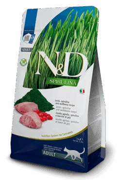 FARMINA SPIRULINA - ADULT CAT - LAMB, SPIRULINA & WOLFBERRY