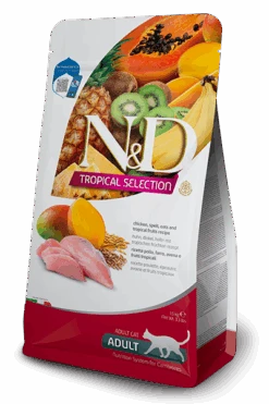 FARMINA TROPICAL SELECTION - ADULT CAT - CHICKEN, SPELT, OATS & TROPICAL FRUITS
