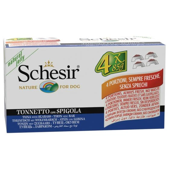 SCHESIR WET ADULT DOG - MULTIPACK - DIFFERENT TASTES 3 SCHESIR WET ADULT DOG - MULTIPACK - DIFFERENT TASTES