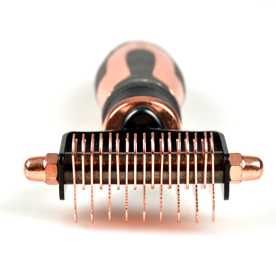 NOIR - 2-IN-1 DETANGLE AND THINNING BRUSH 4 NOIR - 2-IN-1 DETANGLE AND THINNING BRUSH - Image 2