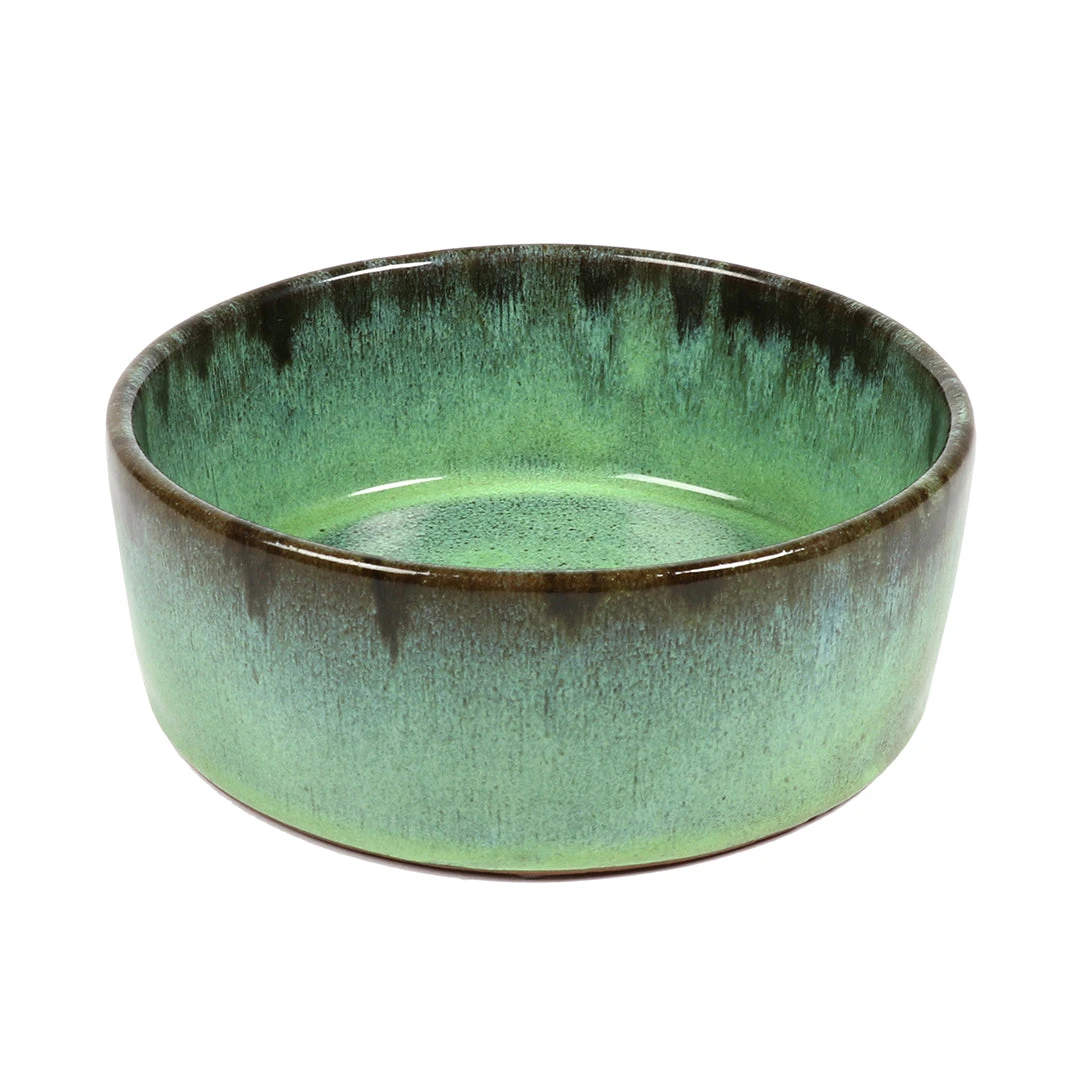 JASPER DOG/CAT FOOD AND DRINK BOWL - GREEN 3 JASPER DOG/CAT FOOD AND DRINK BOWL - GREEN