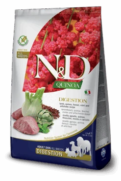 FARMINA QUINOA - ADULT DOG - DIGESTION - LAMB 10 FARMINA QUINOA - ADULT DOG - DIGESTION - LAMB -Pet Emporium 429 20 429 18 nd quinoa adult digestion 400x600pxl img farmina site 26cae781 3e68 4359 9cb5 fefb9aef5108