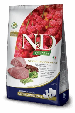 FARMINA QUINOA - ADULT DOG - WEIGHT MANAGEMENT - DIFFERENT SIZES