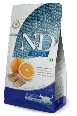 FARMINA OCEAN - ADULT CAT - HERRING & ORANGE