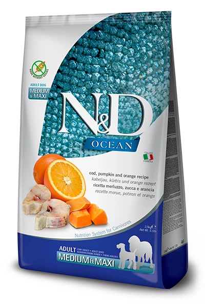 FARMINA OCEAN - ADULT DOG - COD, PUMPKIN & ORANGE 6 FARMINA OCEAN - ADULT DOG - COD, PUMPKIN & ORANGE - Image 4