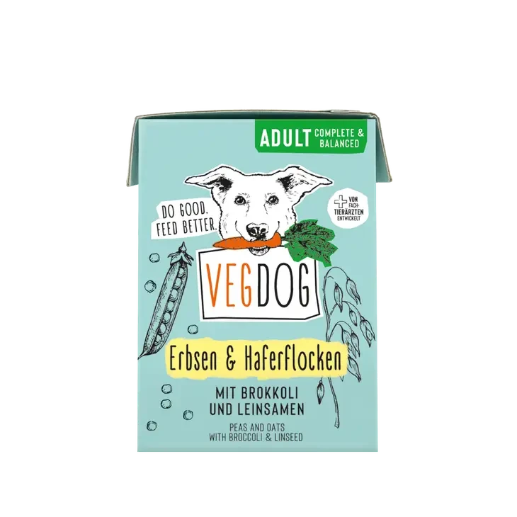 VEGDOG - PEAS & OATS TETRA PACK 3 VEGDOG - PEAS & OATS TETRA PACK