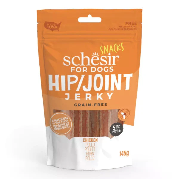 SCHESIR SNACKS - HIP & JOINT JERKY - CHICKEN 3 SCHESIR SNACKS - HIP & JOINT JERKY - CHICKEN