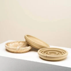 PINO - WHISKER FRIENDLY BOWLS - CAMEL BROWN - SOLID -Pet Emporium 66 914cd872 d325 4db9 a686 7a915284c79d