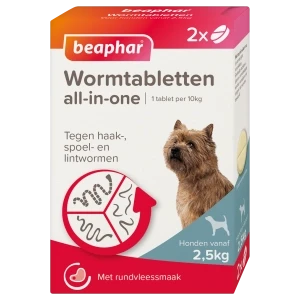 BEPHAR - NO WORM TABLETS - ALL-IN-ONE - DIFFERENT SIZES 3 BEPHAR - NO WORM TABLETS - ALL-IN-ONE - DIFFERENT SIZES