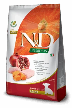 FARMINA PUMPKIN - PUPPY - CHICKEN, PUMPKIN & POMEGRANATE