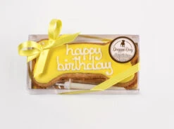 BIRTHDAY BONE -Pet Emporium BB Yellow