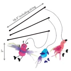 KONG ACTIVE - FEATHER TEASER -Pet Emporium CAT41 5 20210211063225 20210211063236 1000x1000 1