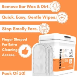 DOGSLIFE - EAR WIPES 14 DOGSLIFE - EAR WIPES -Pet Emporium EAR4