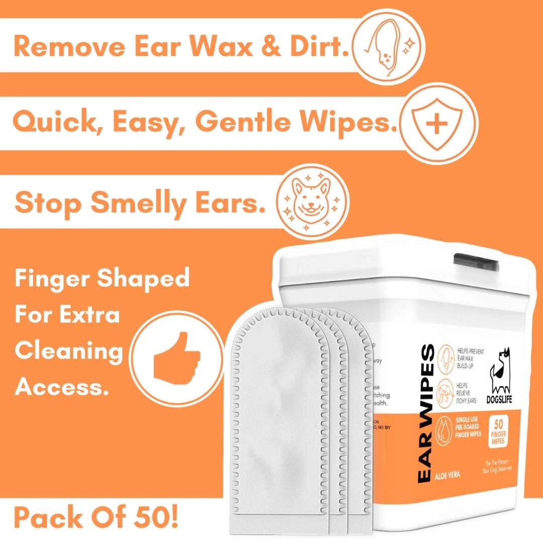 DOGSLIFE - EAR WIPES 6 DOGSLIFE - EAR WIPES - Image 4