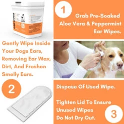 DOGSLIFE - EAR WIPES 15 DOGSLIFE - EAR WIPES -Pet Emporium EAR5