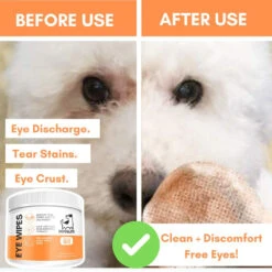 DOGSLIFE - EYE WIPES -Pet Emporium EYE3