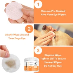 DOGSLIFE - EYE WIPES -Pet Emporium EYE4