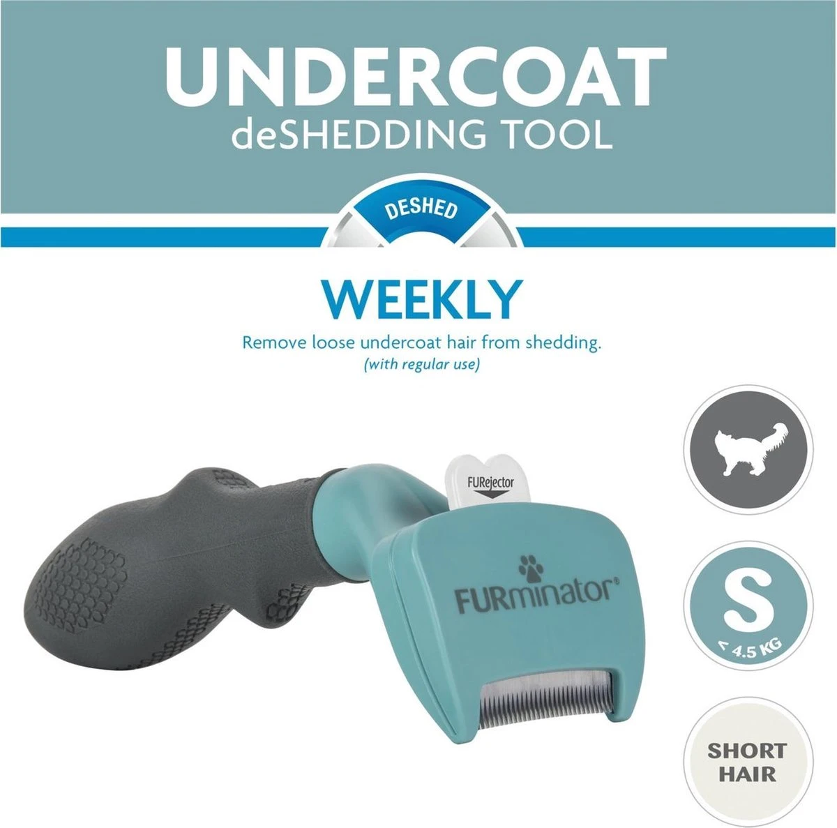 FURMINATOR DESHADDING - SHORT HAIR SMALL 6 FURMINATOR DESHADDING - SHORT HAIR SMALL - Image 4