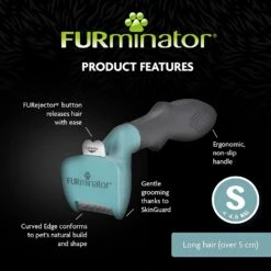 FURMINATOR DESHADDING - LONG HAIR SMALL 9 FURMINATOR DESHADDING - LONG HAIR SMALL -Pet Emporium FUR7