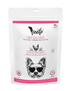 PAWFECT - WOOFUR - AIR DRIED SNACKS - DIFFERENT TASTES -Pet Emporium PAWFECT CHICKEN CRANBERRIES