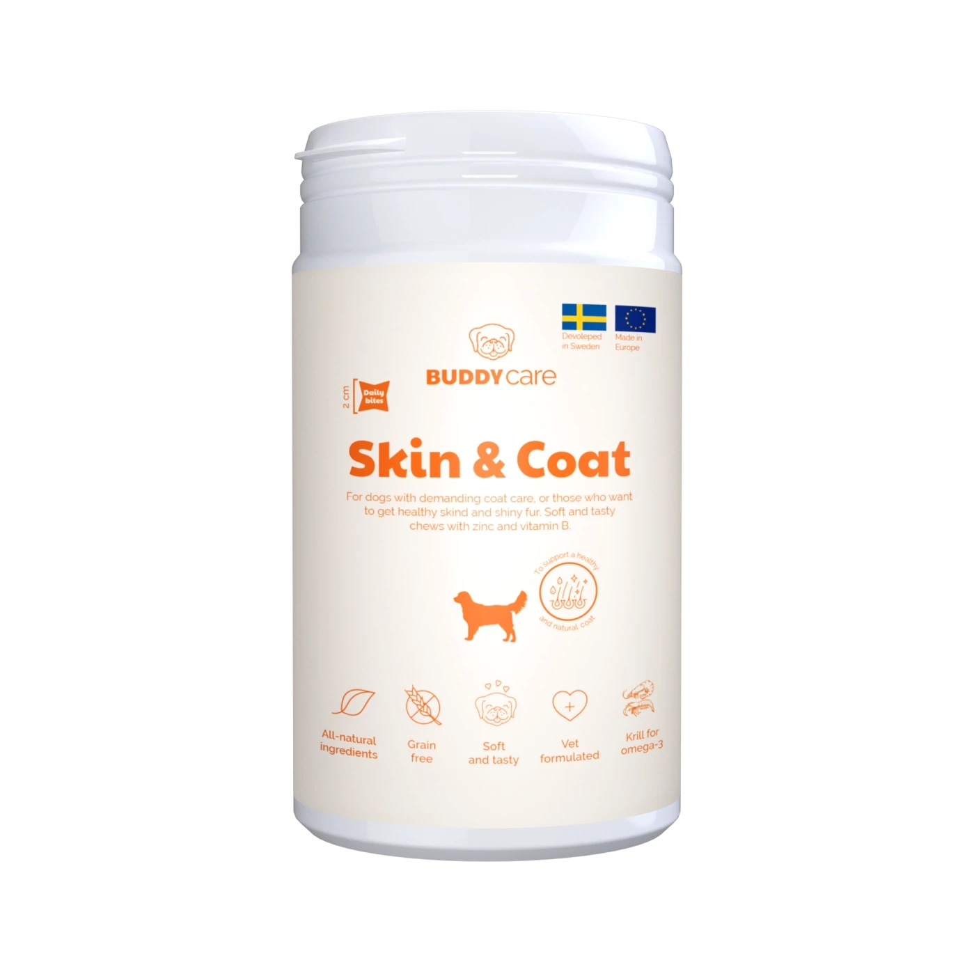 BUDDY PET FOOD - SKIN & COAT SUPPLEMENT 3 BUDDY PET FOOD - SKIN & COAT SUPPLEMENT