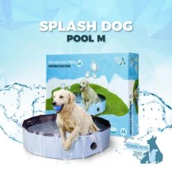 COOL PETS - SPLASH DOG POOL -Pet Emporium SWIMMINGMEDIUM