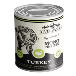 RIVERWOOD MONOPROTEIN - ADULT DOG - DIFFERENT TASTES 400g -Pet Emporium TURKEY