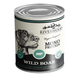 RIVERWOOD MONOPROTEIN - ADULT DOG - DIFFERENT TASTES 400g -Pet Emporium WILDBOARRIVER