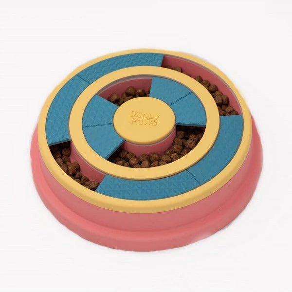 ZIPPYPAW - SMARTY PAWS PUZZLER FEEDER BOWL - WAGGING WHEEL 3 ZIPPYPAW - SMARTY PAWS PUZZLER FEEDER BOWL - WAGGING WHEEL