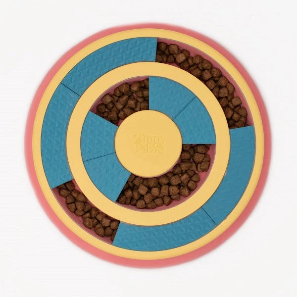 ZIPPYPAW - SMARTY PAWS PUZZLER FEEDER BOWL - WAGGING WHEEL 5 ZIPPYPAW - SMARTY PAWS PUZZLER FEEDER BOWL - WAGGING WHEEL - Image 3