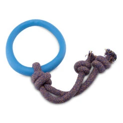 BECO - HOOP ON A ROPE 10 BECO - HOOP ON A ROPE -Pet Emporium becoropeblue