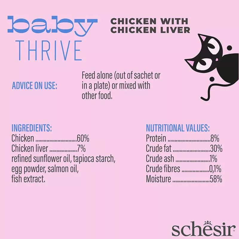 SCHESIR BABY THRIVE - CHICKEN WITH DUCK LIVER 5 SCHESIR BABY THRIVE - CHICKEN WITH DUCK LIVER - Image 3