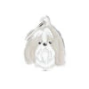 MY FAMILY - GREY SHIH TZU -Pet Emporium grey shih tzu id tag1