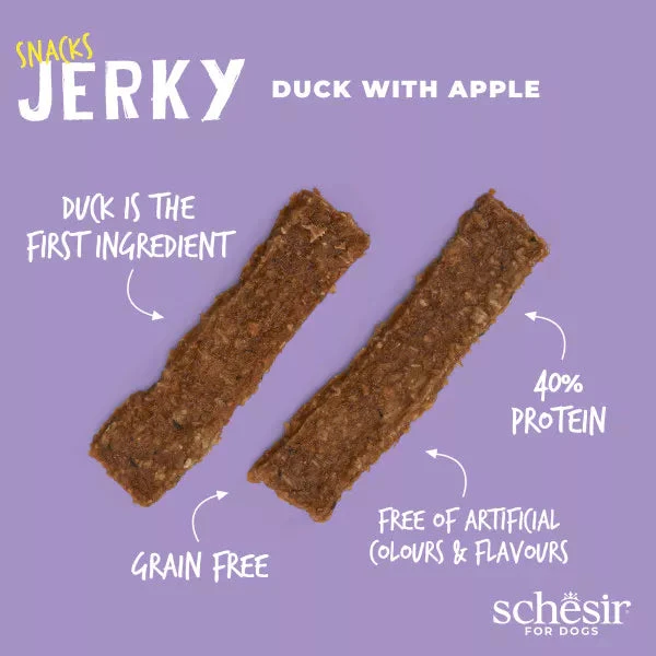 SCHESIR SNACKS - JERKY - DUCK WITH APPLE 5 SCHESIR SNACKS - JERKY - DUCK WITH APPLE - Image 3