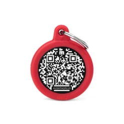 MY FAMILY - HUSHTAG PLUS - ALUMINUM CIRCLE WITH RED RUBBER