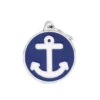 MY FAMILY - BIG CIRCLE ANCHOR -Pet Emporium id tag big circle anchor1