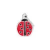 MY FAMILY - SMALL LADYBUG -Pet Emporium id tag ladybug1