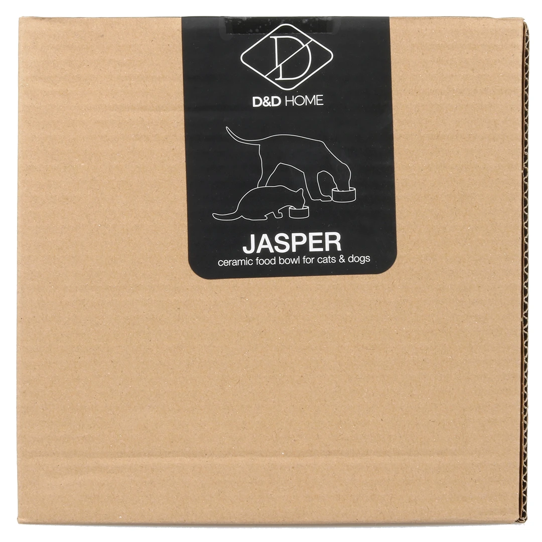 JASPER DOG/CAT FOOD AND DRINK BOWL - SAND 4 JASPER DOG/CAT FOOD AND DRINK BOWL - SAND - Image 2