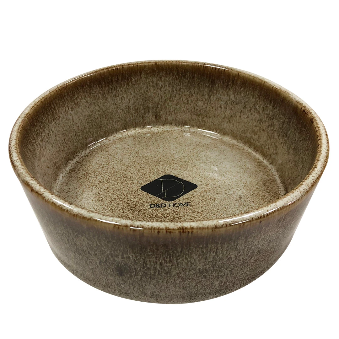 JASPER DOG/CAT FOOD AND DRINK BOWL - SAND 3 JASPER DOG/CAT FOOD AND DRINK BOWL - SAND