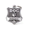 MY FAMILY - BRONX - DOG AGENT 2 MY FAMILY - BRONX - DOG AGENT -Pet Emporium medaglietta bronx dog agent badge