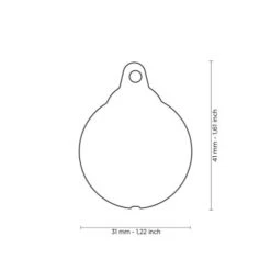 MY FAMILY - SMALL LADYBUG 9 MY FAMILY - SMALL LADYBUG -Pet Emporium medaglietta coccinella grande1