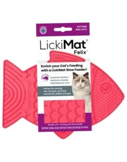 LICKI MAT FELIX -Pet Emporium pink 356d5e4b 67d9 4f05 a2d3 ecb76cf63941