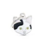 MY FAMILY - WHITE AND BLACK EUROPEAN SHORTHAIR -Pet Emporium white and black european shorthair cat id tag1