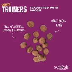 SCHESIR SNACKS - BACON TRAINERS -Pet Emporium yTQPFANGlT421BGSNbZk