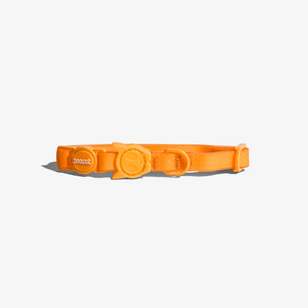 ZEE.CAT - NEOPRO TANGERINE - CAT COLLAR 3 ZEE.CAT - NEOPRO TANGERINE - CAT COLLAR